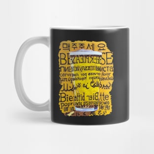 Beer Please in 10 Different Languages Mug